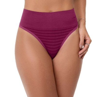 Kit 2 Calcinhas Tanga sem Costura Marsala Zee Rucci
