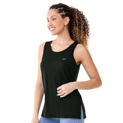 Regata Fitness Alongada Preta Zee Rucci