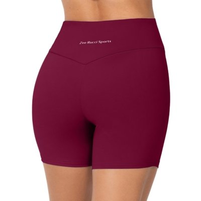 Short Fitness Compressão Cós Anatômico Vermelho