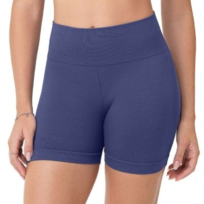 Short Fitness com Detalhe Anatômico Mirtilo