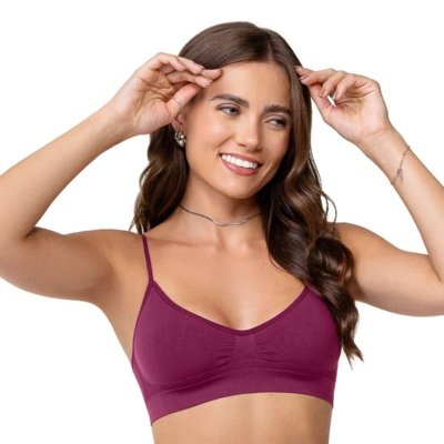 Top Comfort sem Costura Marsala
