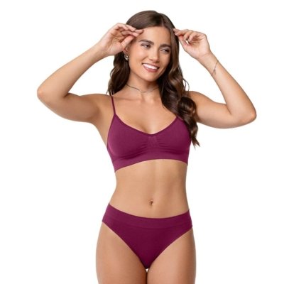 Top Comfort sem Costura Marsala