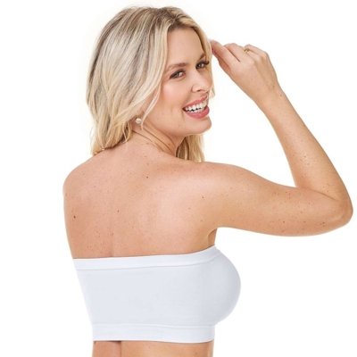 Top Faixa sem Costura Branco Zee Rucci