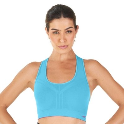 Top Fitness Discovery Dupla Face Azul|Antúrio Zee Rucci