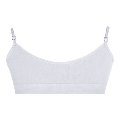 Top Infantil sem Costura Branco