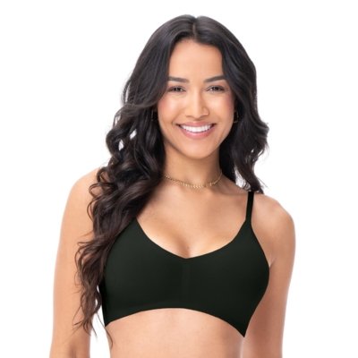 Top Nude Canelado Termofusionado com Bojo Fixo Preto