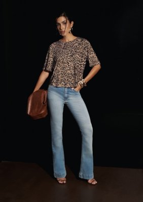 Calca Jeans Boot Cut Vivace - Azul
