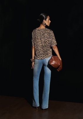 Calca Jeans Boot Cut Vivace - Azul
