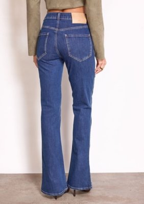 Calça Zinco Boot Cut Alta - Azul