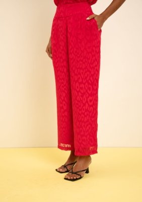 Calça Zinco Jogging Alta Rosa