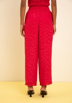 Calça Zinco Jogging Alta Rosa