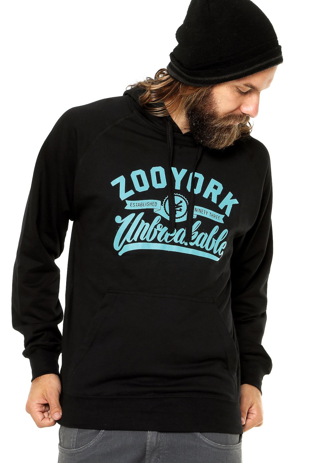 zoo york unbreakable moletom com capuz