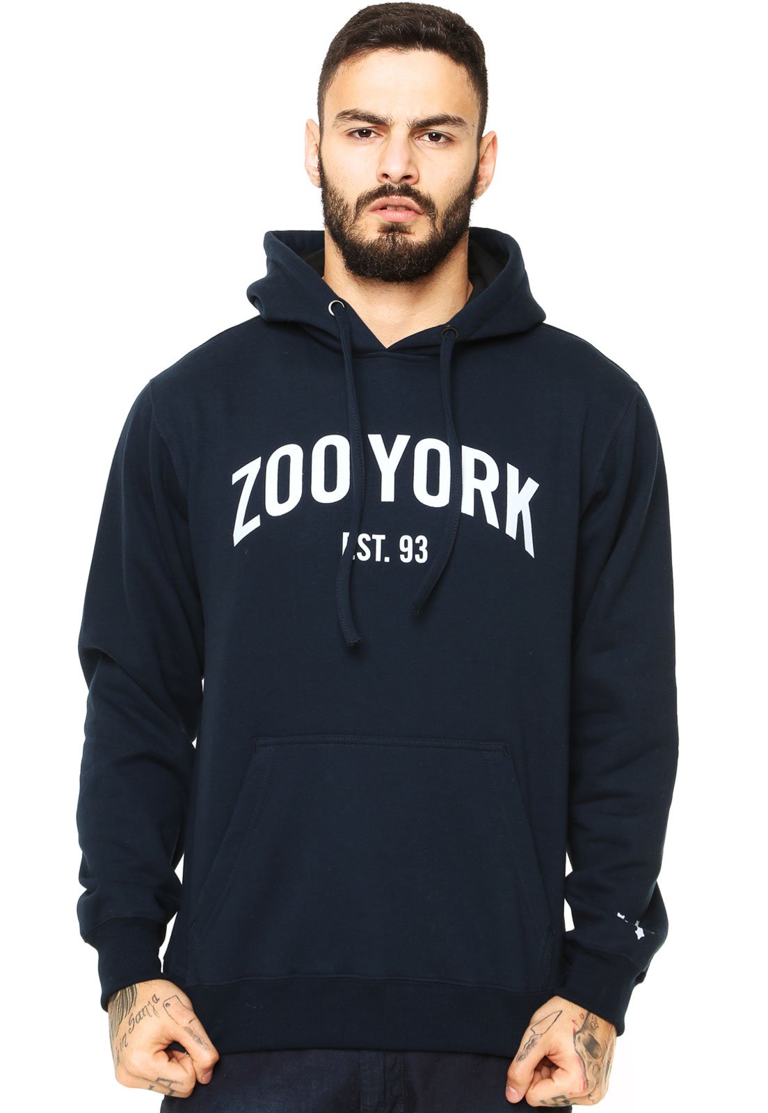 zoo york moletom com capuzs west 49