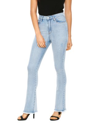 Calça Jeans Zoomp Bootcut Miss NY Azul Menor preço em Calça Jeans Zoomp Bootcut Miss NY Azul