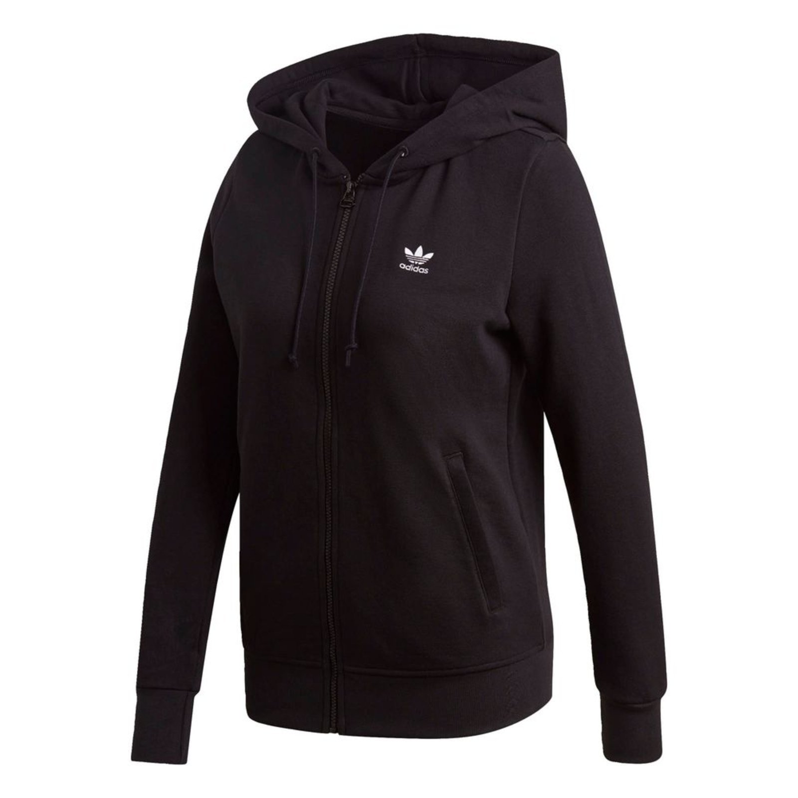 grey adidas zip moletom com capuz