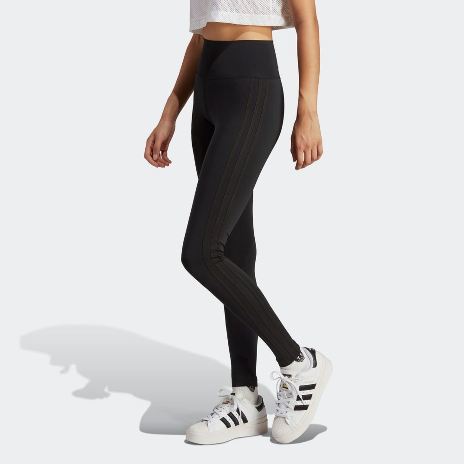 Adidas Legging Tonal Adicolor Classics 3-Stripes - Compre Agora