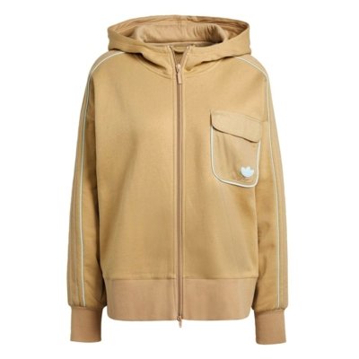 mens brown zip up moletom com capuz