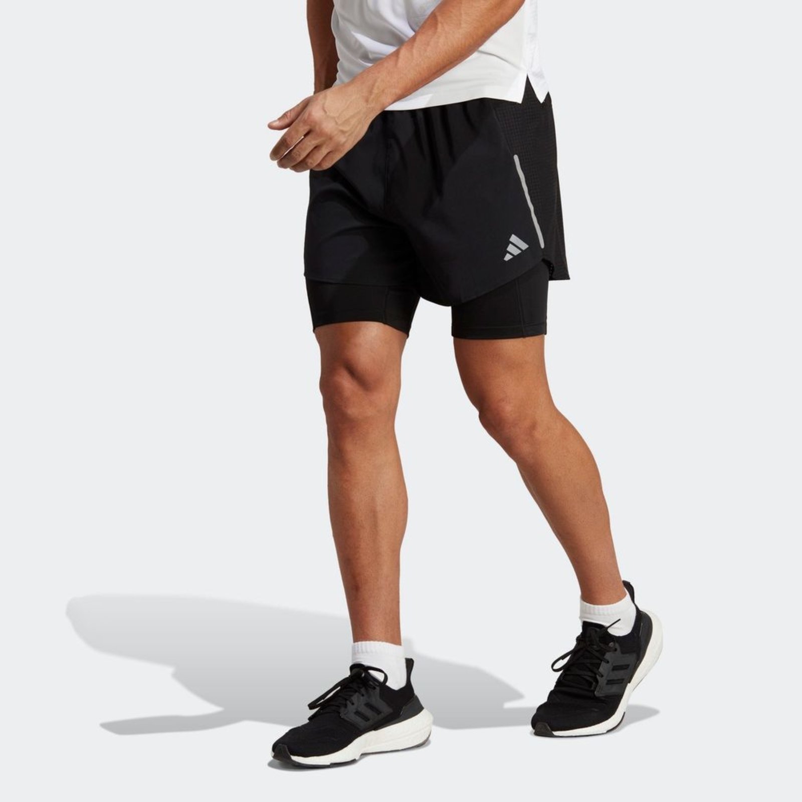 Adidas Shorts 2 em 1 Designed 4 Running - Compre Agora