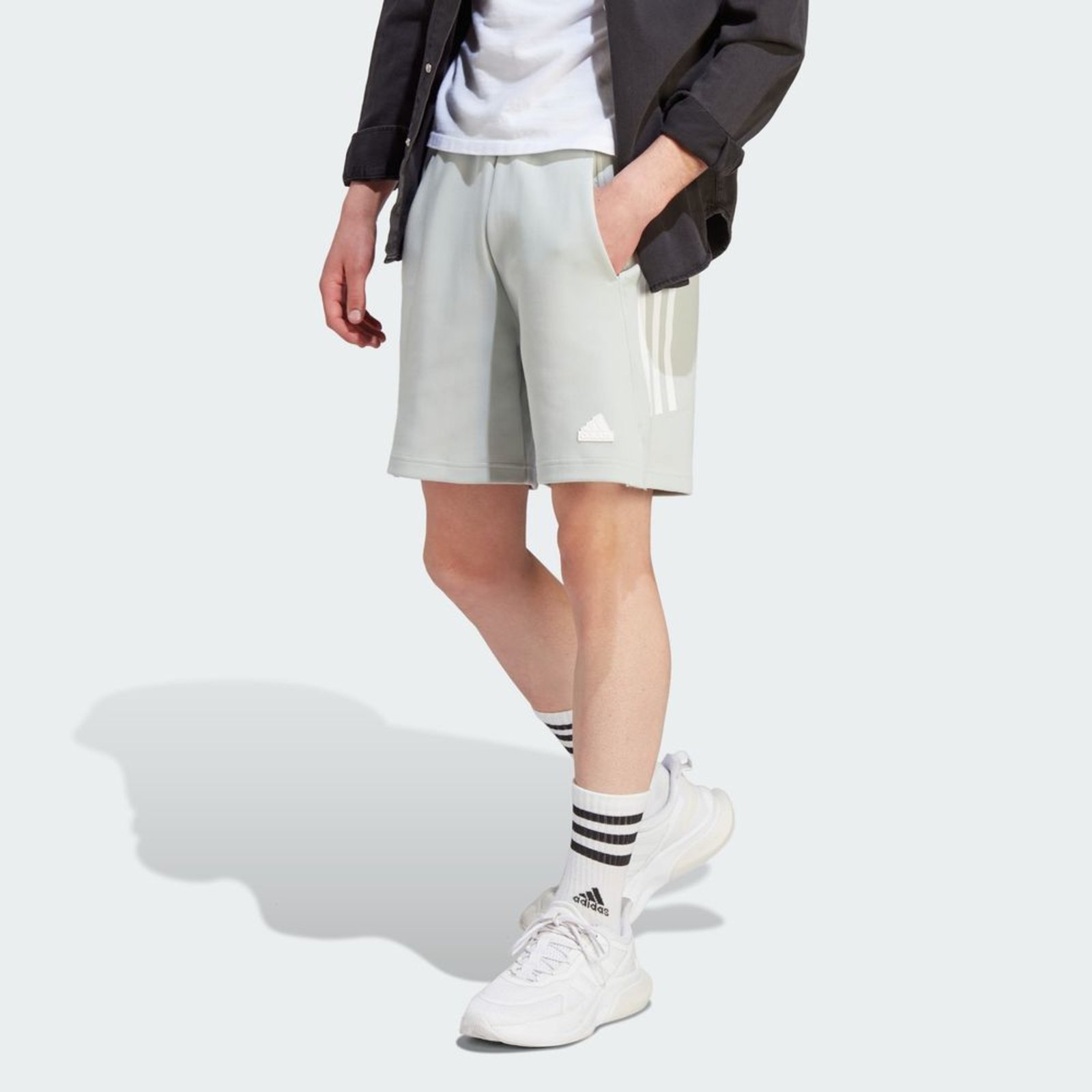 Shorts Future Icons 3-Stripes - Preto adidas