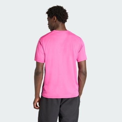 CAMISETA WORKOUT ESSENTIALS BASE 3 LISTRAS Rosa