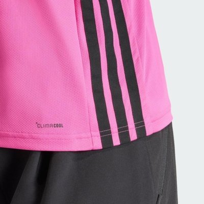 CAMISETA WORKOUT ESSENTIALS BASE 3 LISTRAS Rosa