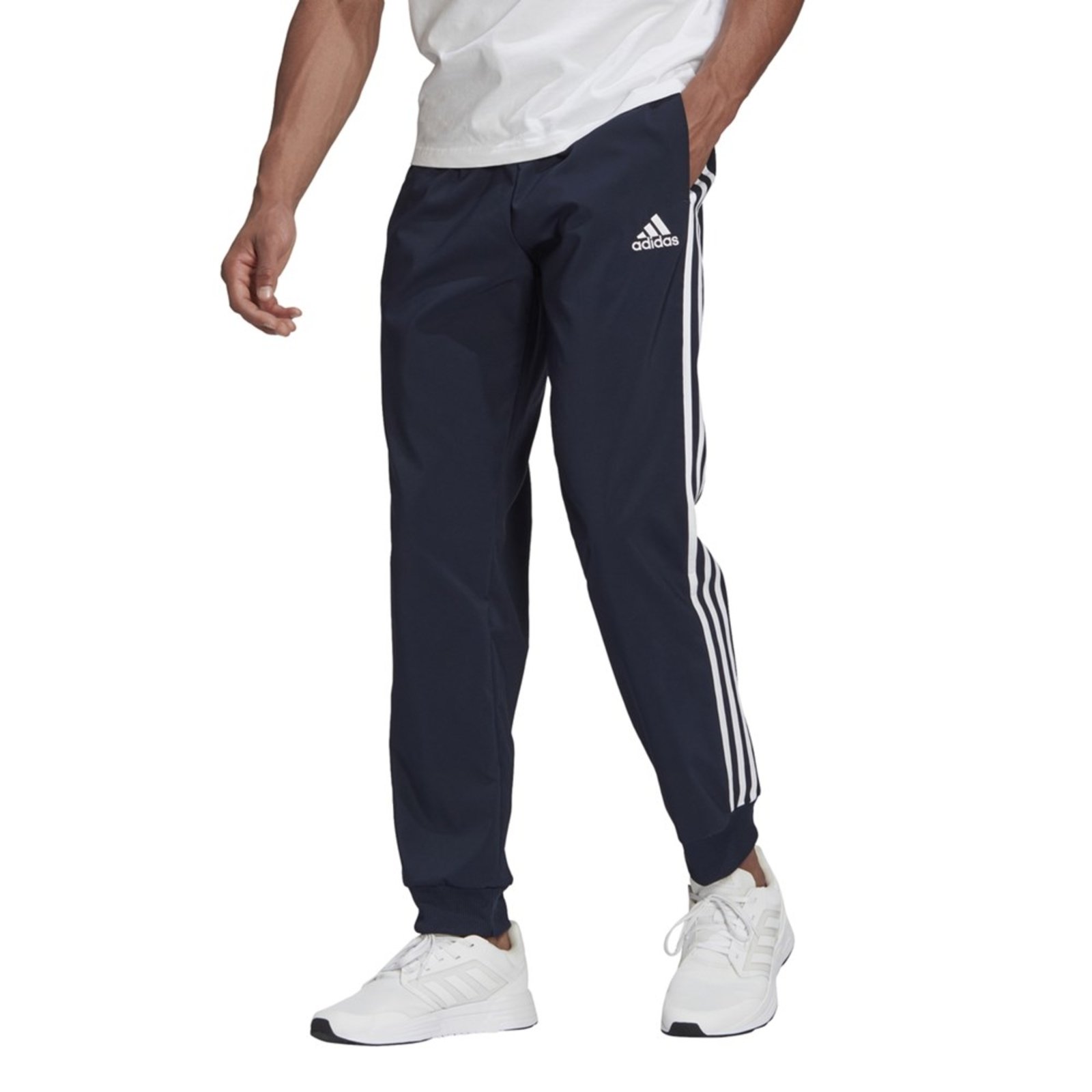 calça adidas essentials 3 listras