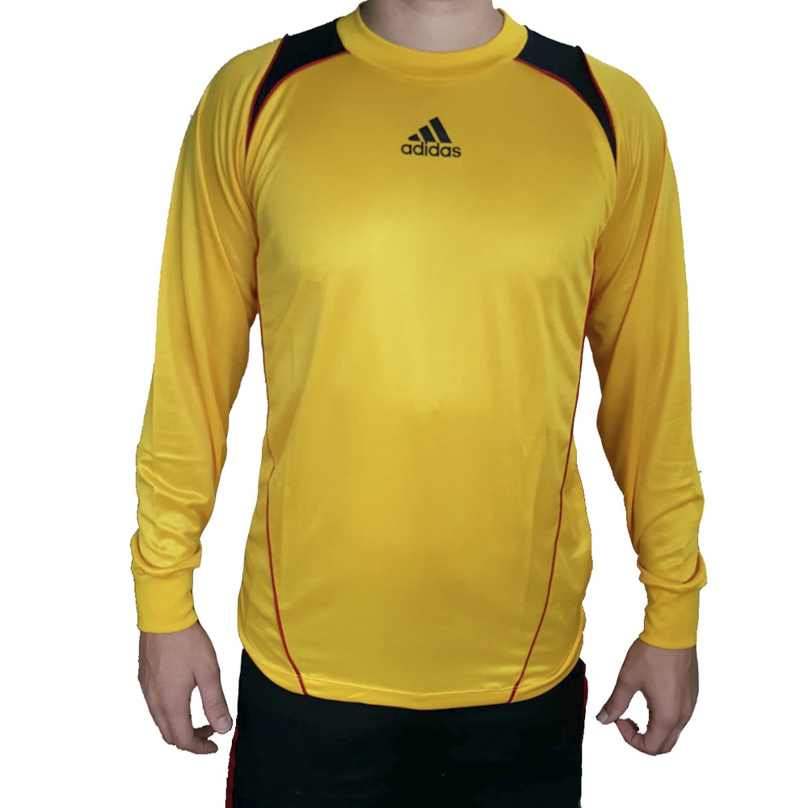 camisa de goleiro adidas manga longa