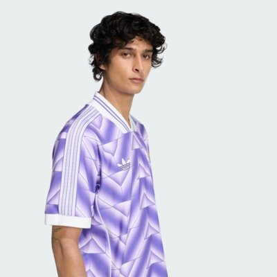 Camisa Real Madrid LFSTLR adidas Performance Roxo