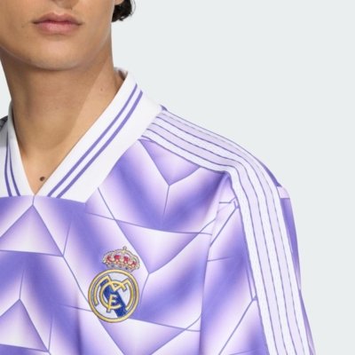 Camisa Real Madrid LFSTLR adidas Performance Roxo