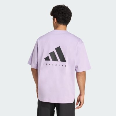 Camiseta Power tamanho oversized adidas Performance Roxo