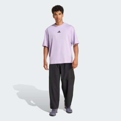 Camiseta Power tamanho oversized adidas Performance Roxo
