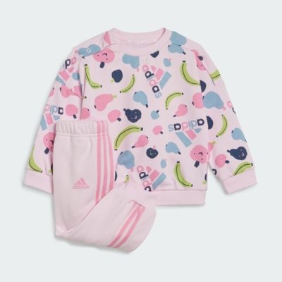 Conjunto Jogger Estampado Essentials Infantil Rosa