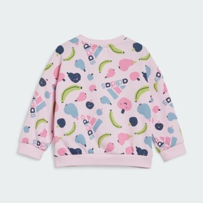 Conjunto Jogger Estampado Essentials Infantil Rosa