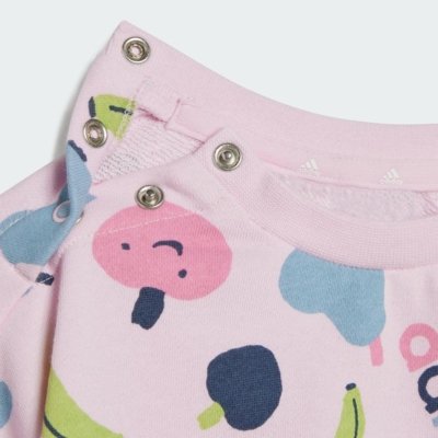Conjunto Jogger Estampado Essentials Infantil Rosa