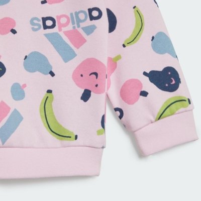 Conjunto Jogger Estampado Essentials Infantil Rosa