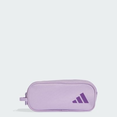 Estojo Dois Zíperes Roxo