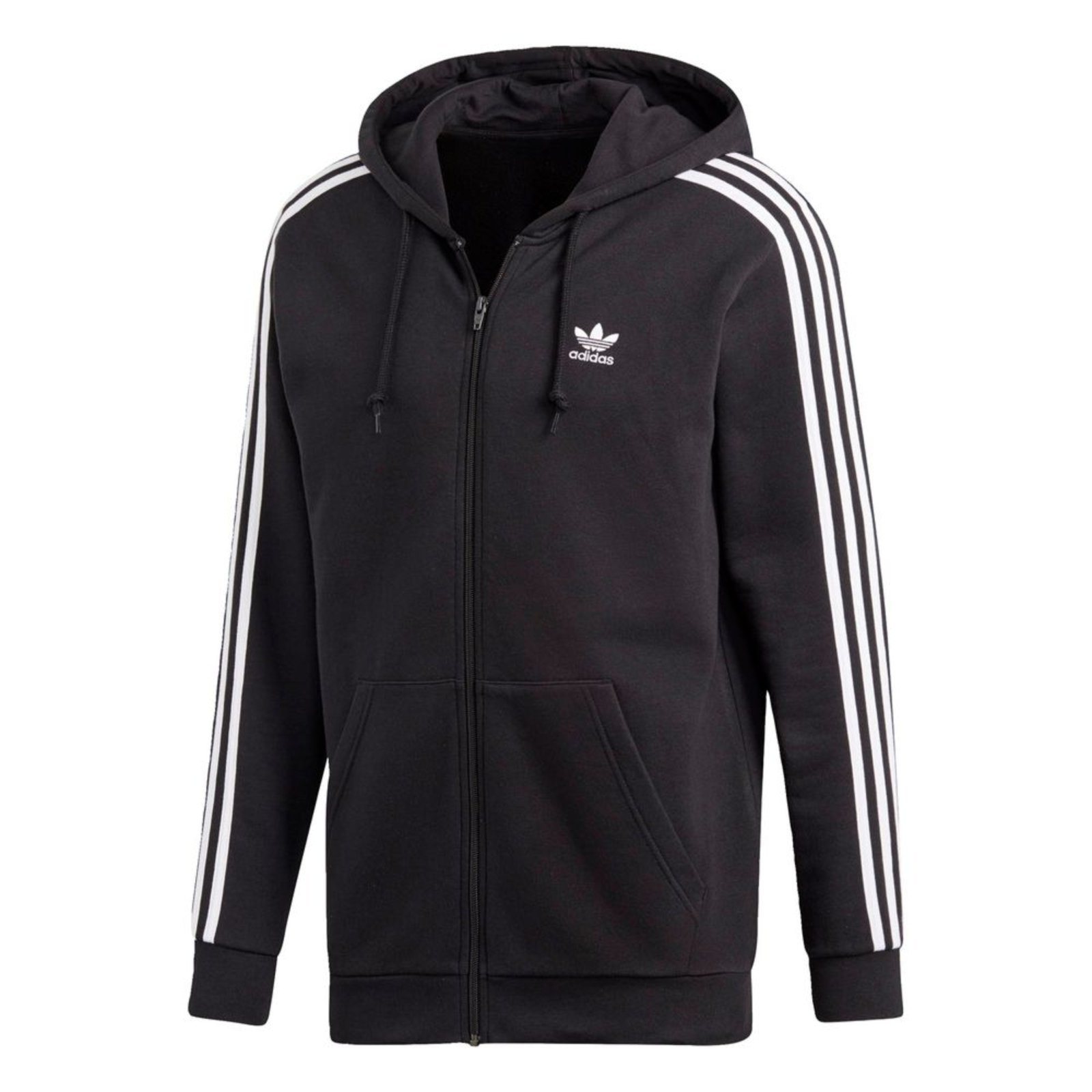 casaco adidas branco e preto