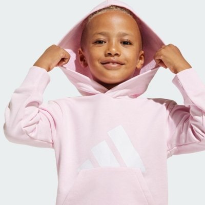 Moletom Capuz Essentials Infantil Rosa