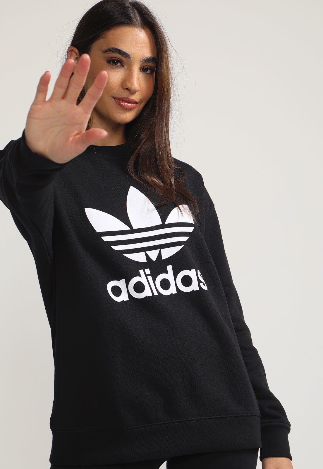 blusa oversize adidas