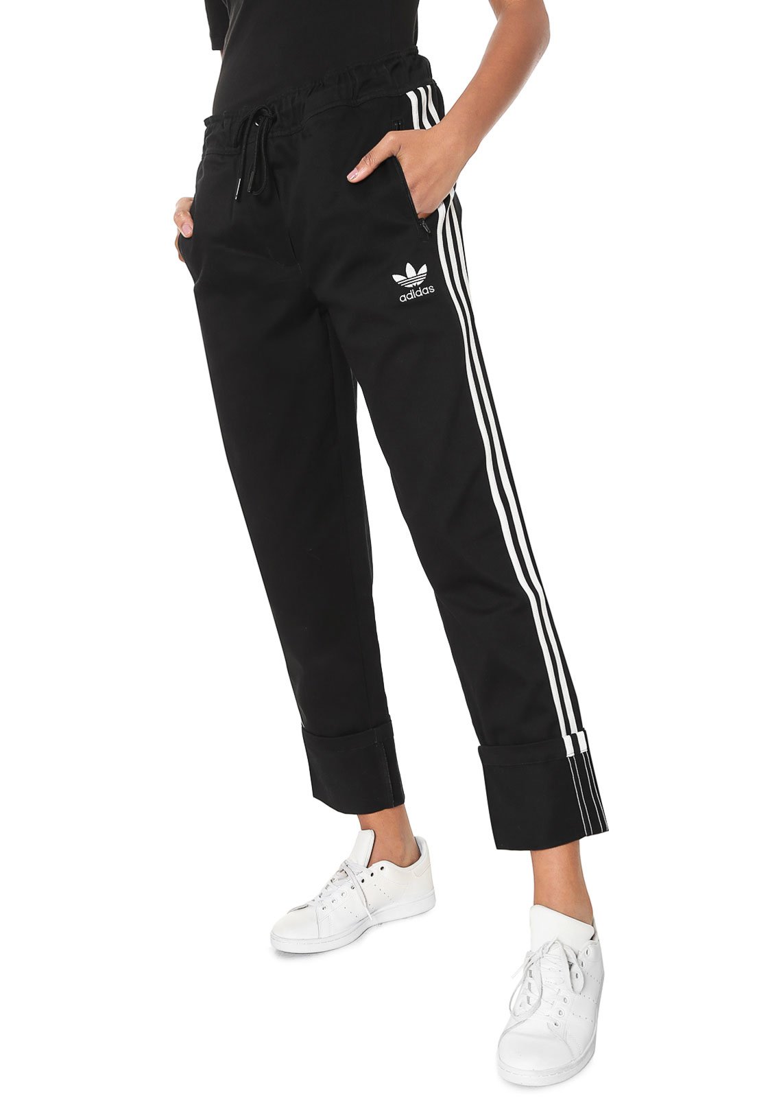 calça adidas sarja