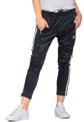 Calça adidas com elastico na hot sale barra feminina