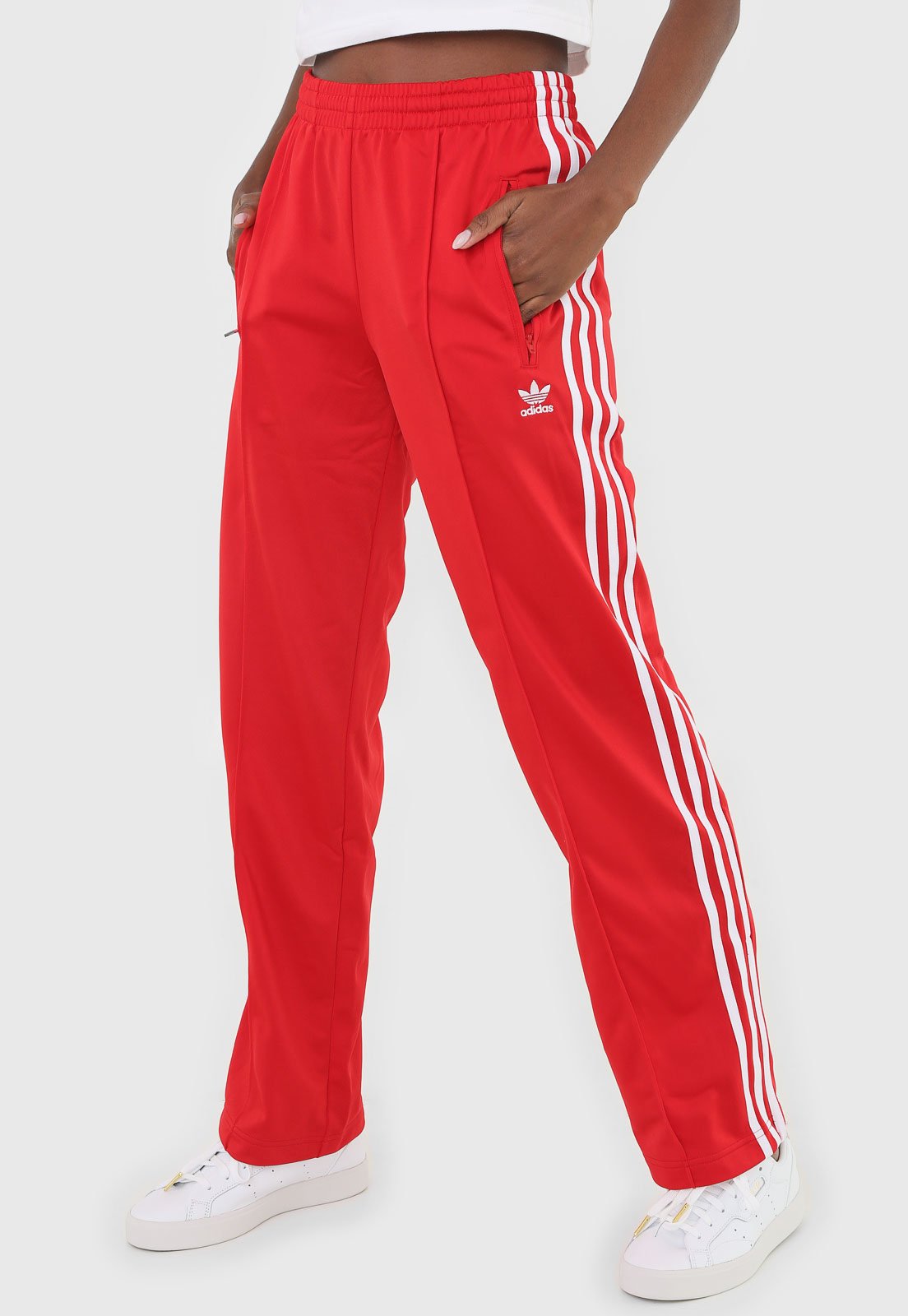 Calça sales adidas vermelha