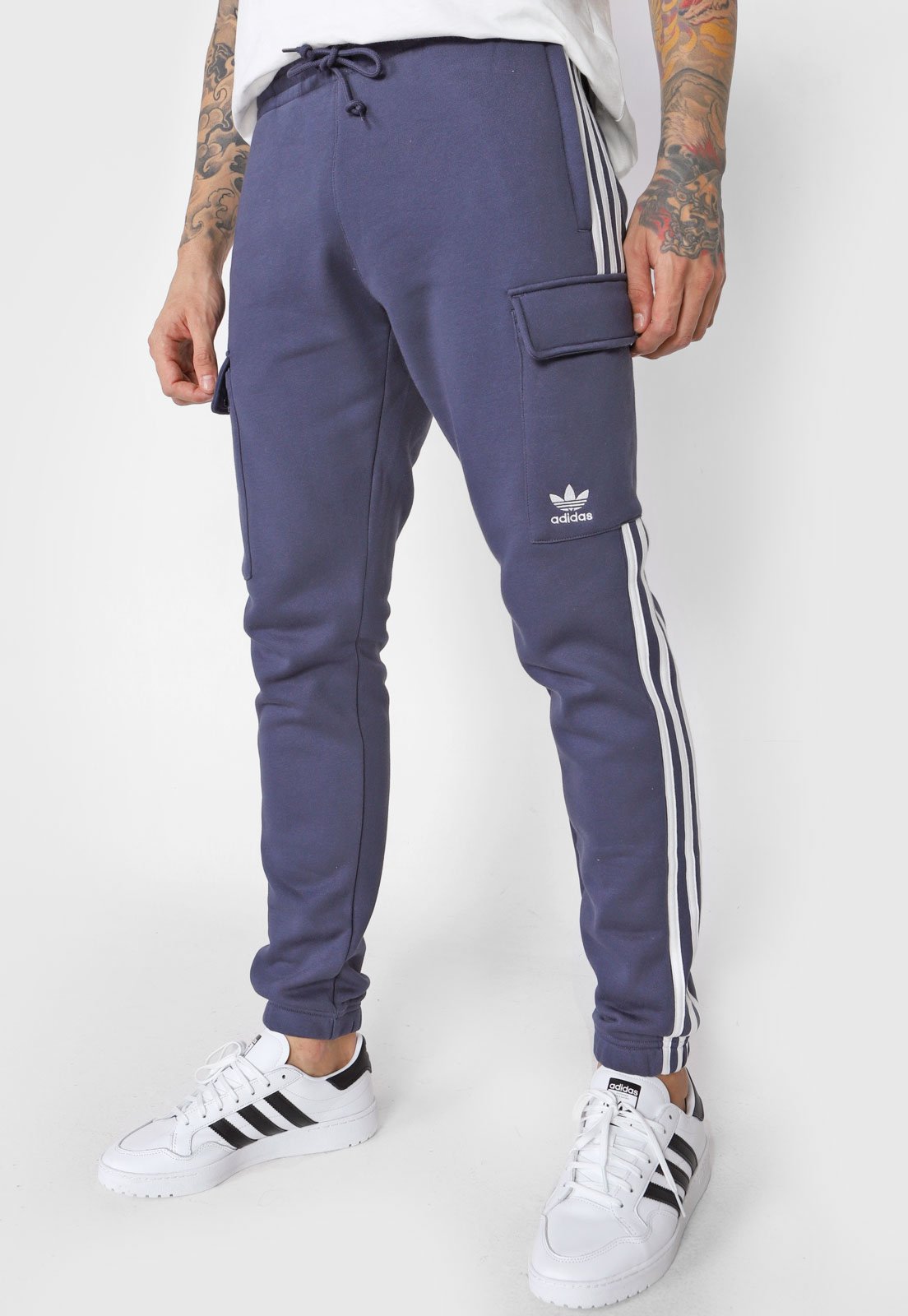 Moletom adidas best sale azul claro