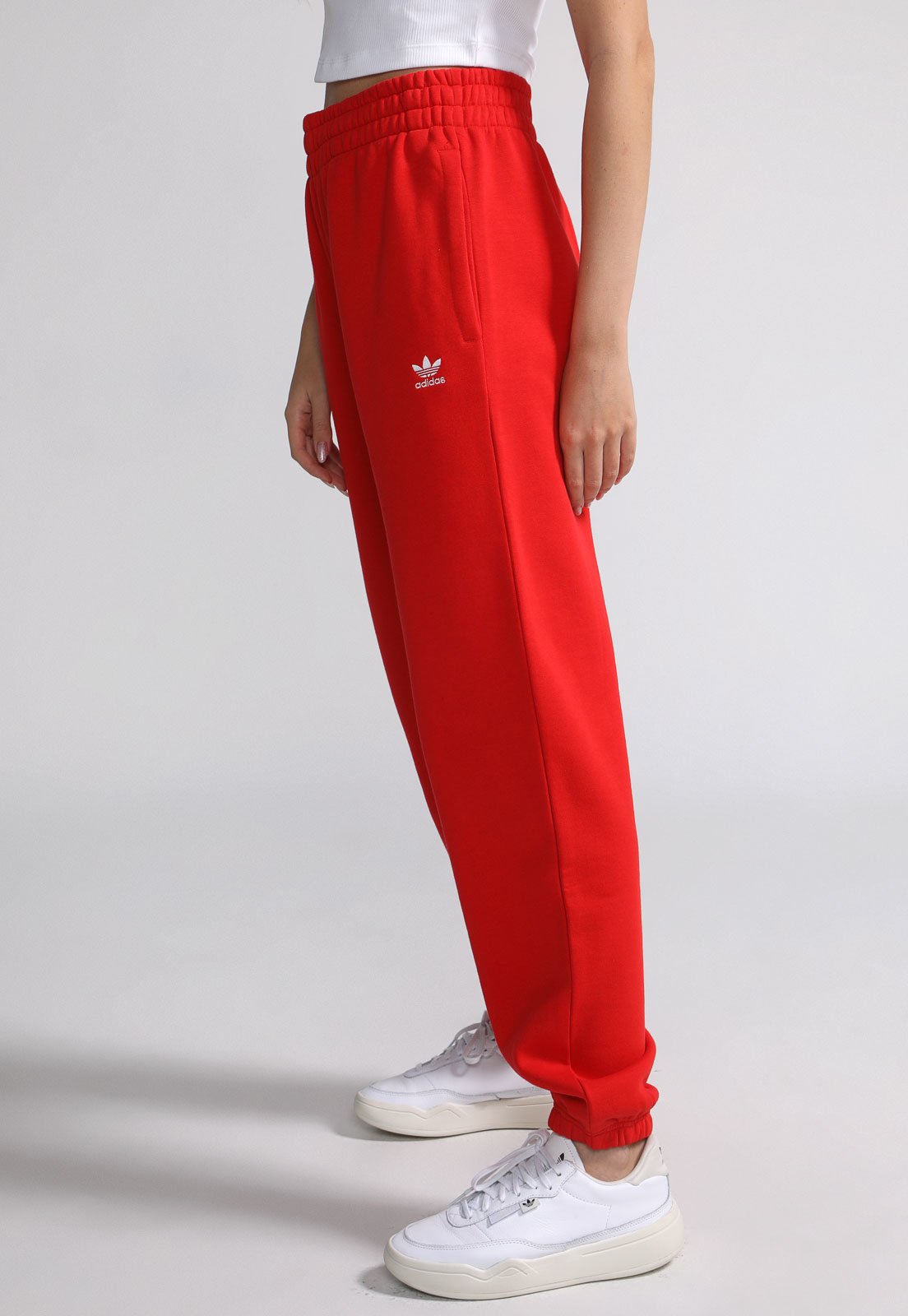 Calça jogger cheap adidas vermelha