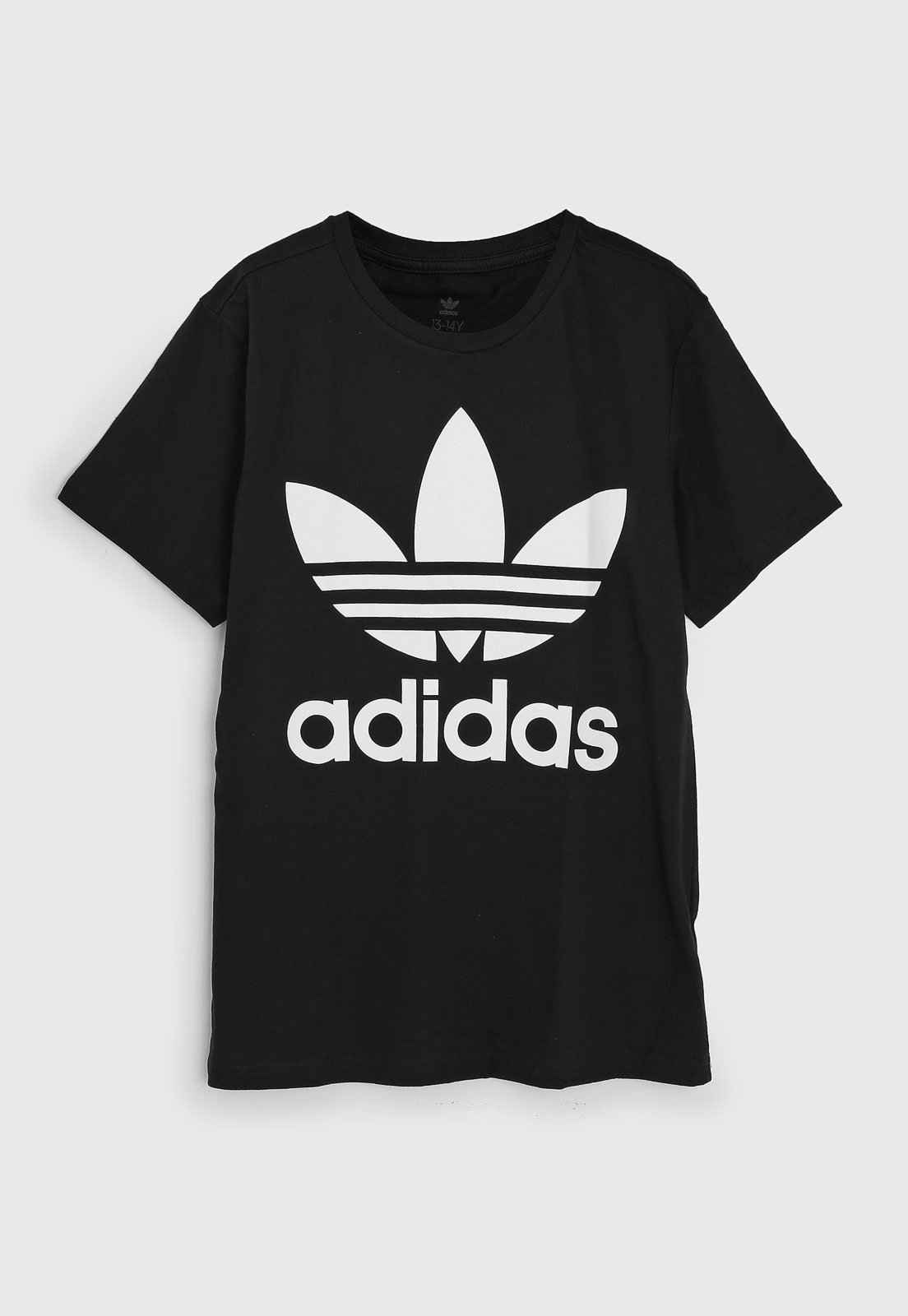 camiseta adidas lettering preta