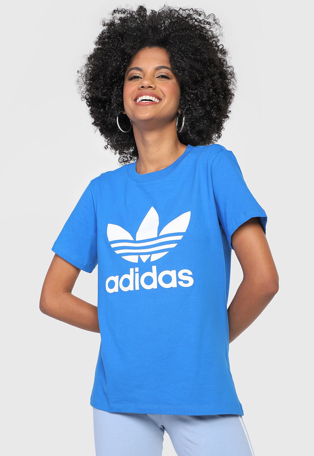 adidas camiseta azul