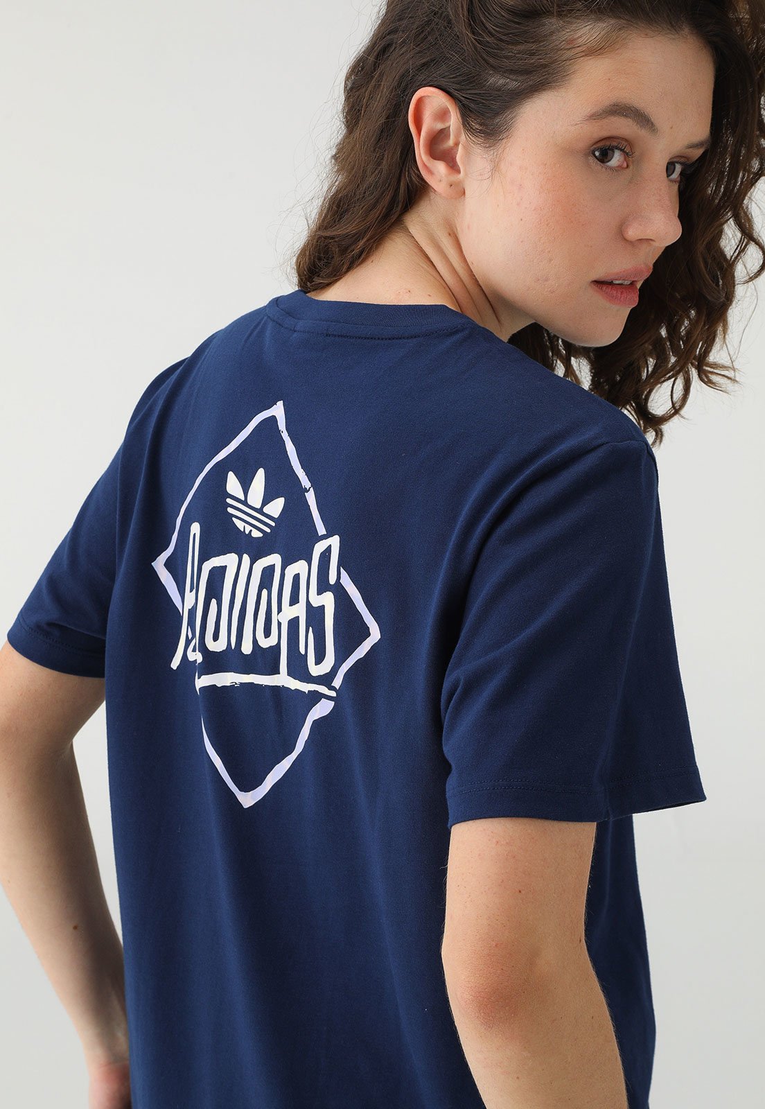 Camiseta adidas Originals Logo Azul