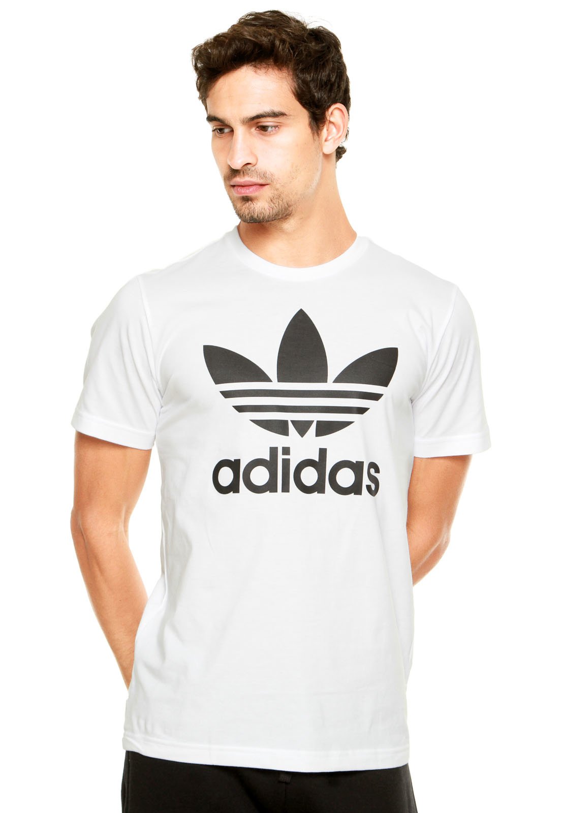 Camiseta Originals Trefoil Branca - Compre Agora | Kanui Brasil