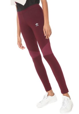 Legging adidas Originals Clrdo Tights Vinho Compre Agora Dafiti Brasil