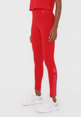 red and white adidas tights